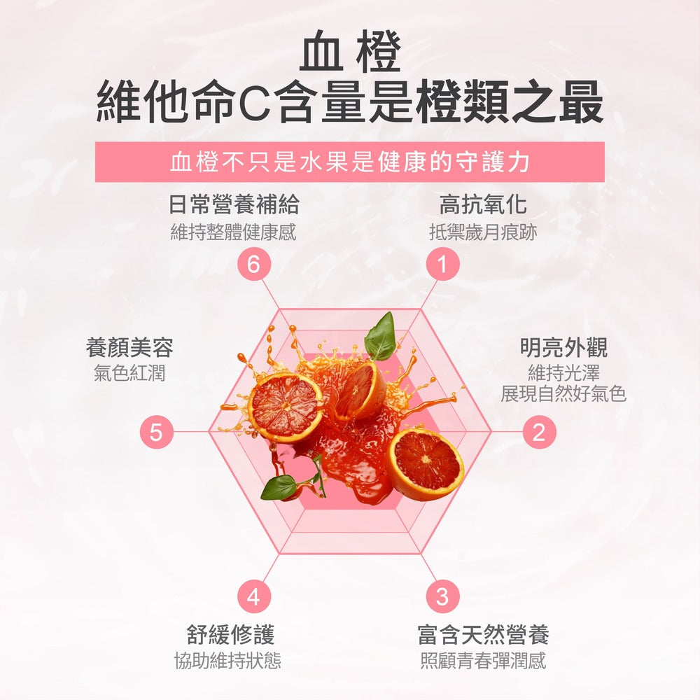 Beauty Style 白皙加橙發泡錠 20錠/盒｜水嫩模式