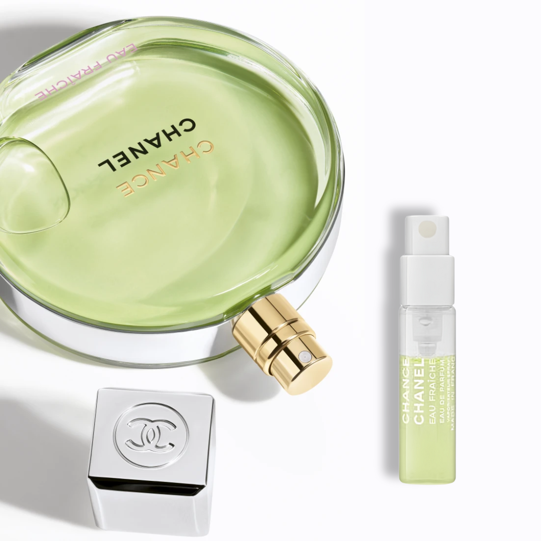CHANCE綠色輕盈香水 1.5mL｜花香木質調