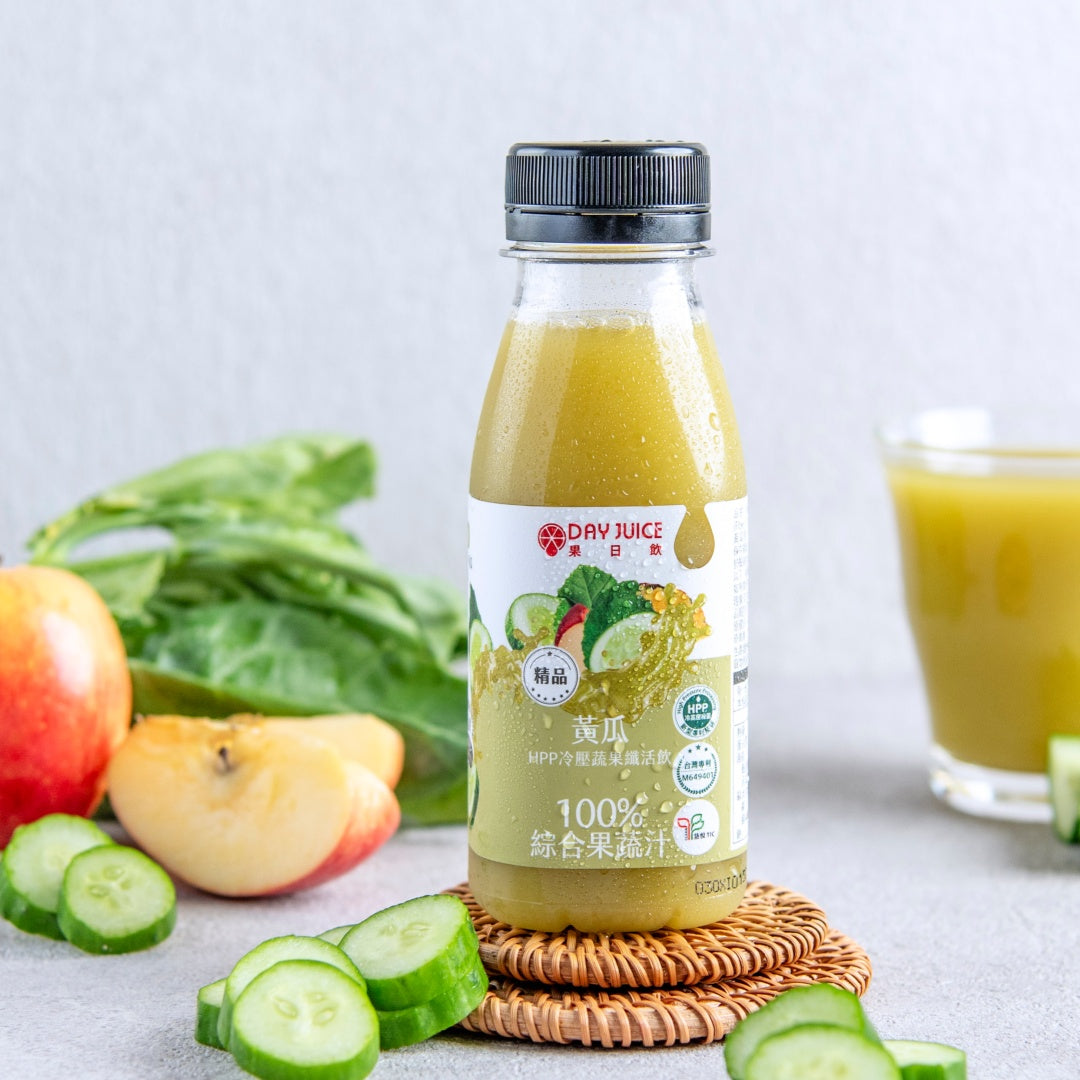 HPP冷壓綜合蔬果纖活飲 綠拿鐵 6瓶組｜綠色蔬果補充