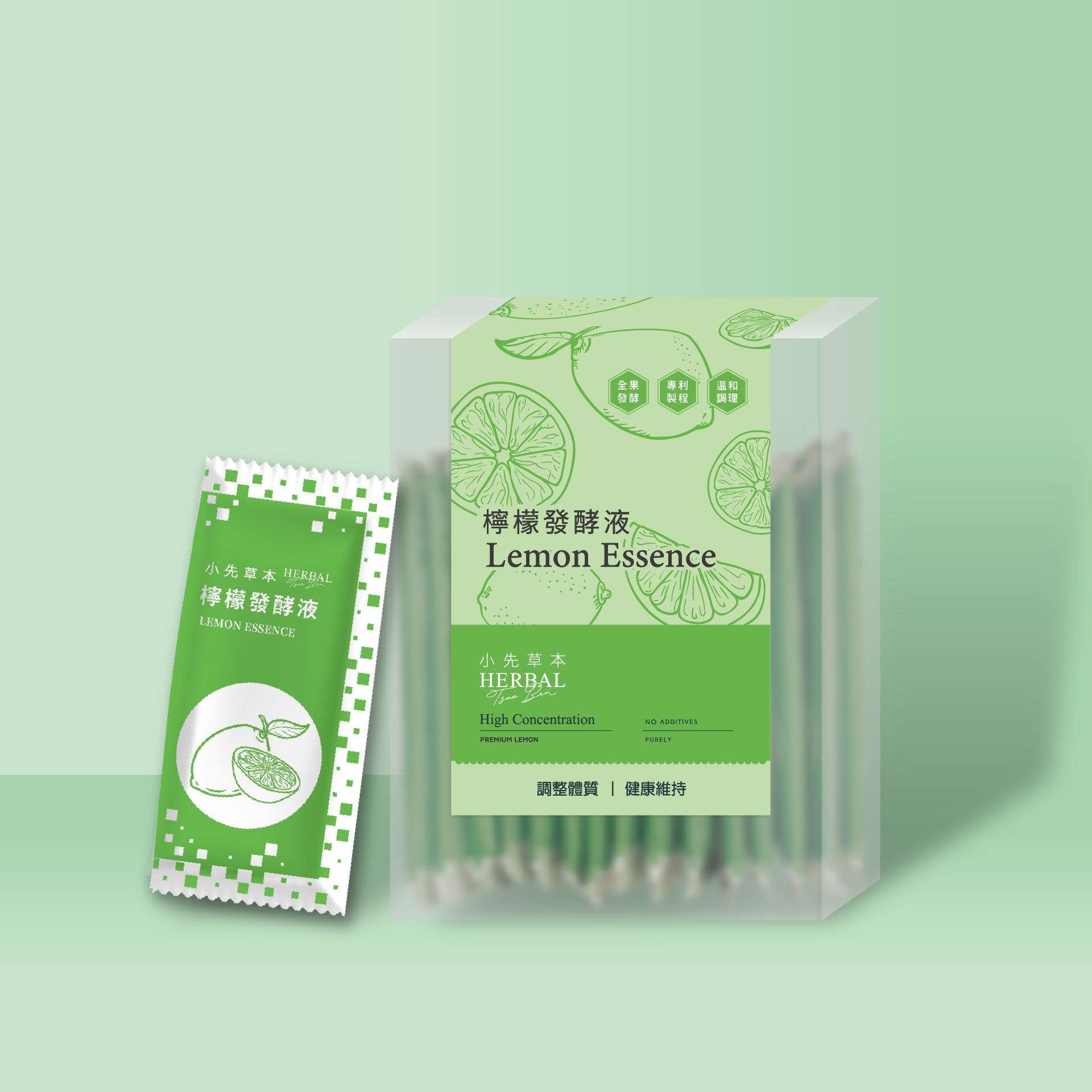 屏東檸檬發酵液 隨身包20mL x 15包｜潤喉生津