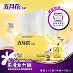 獨家大抽數 創新面紙 270抽×40包｜可分散配方