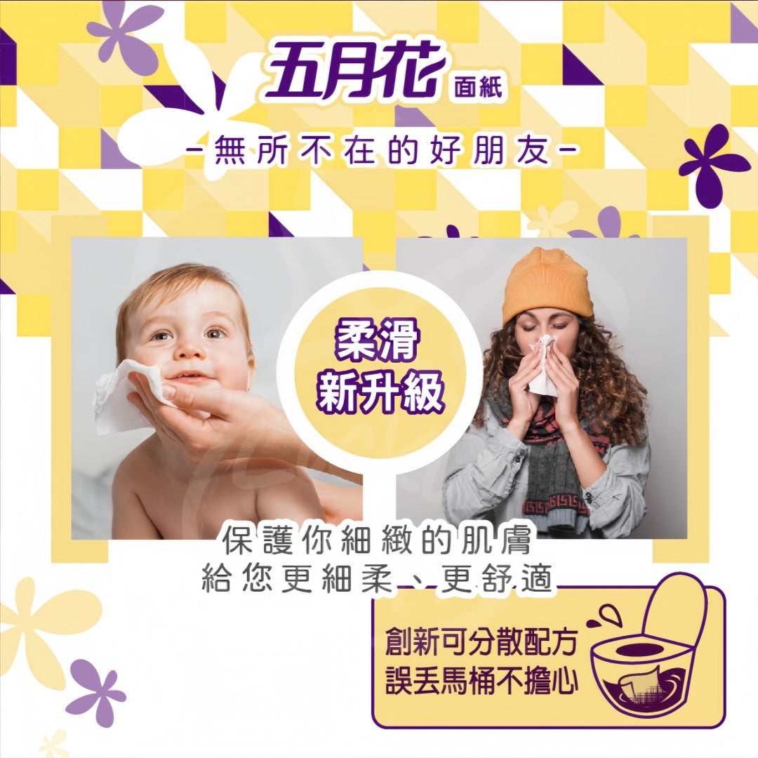 獨家大抽數 創新面紙 270抽×40包｜可分散配方
