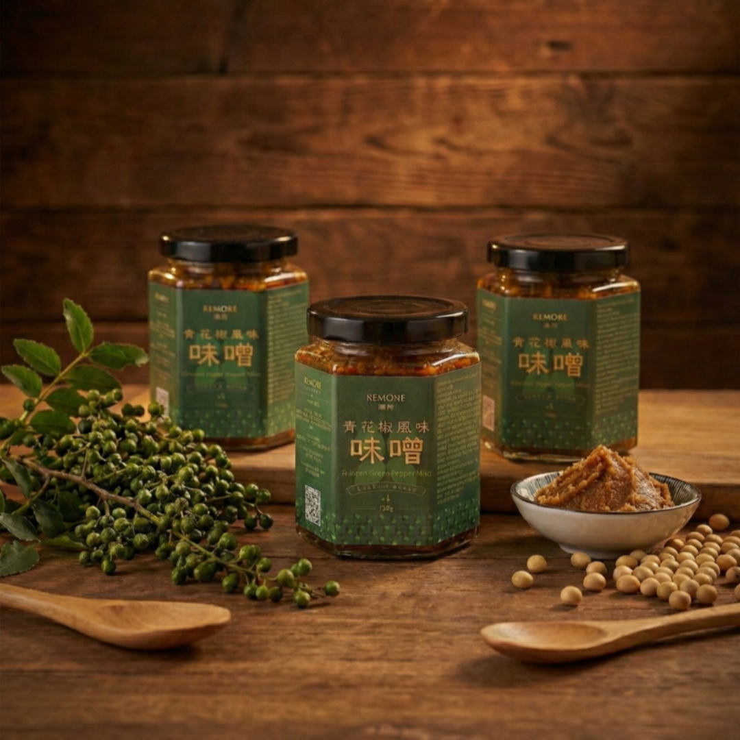 青花椒風味 宜蘭有機米味噌｜溫柔麻香限定款