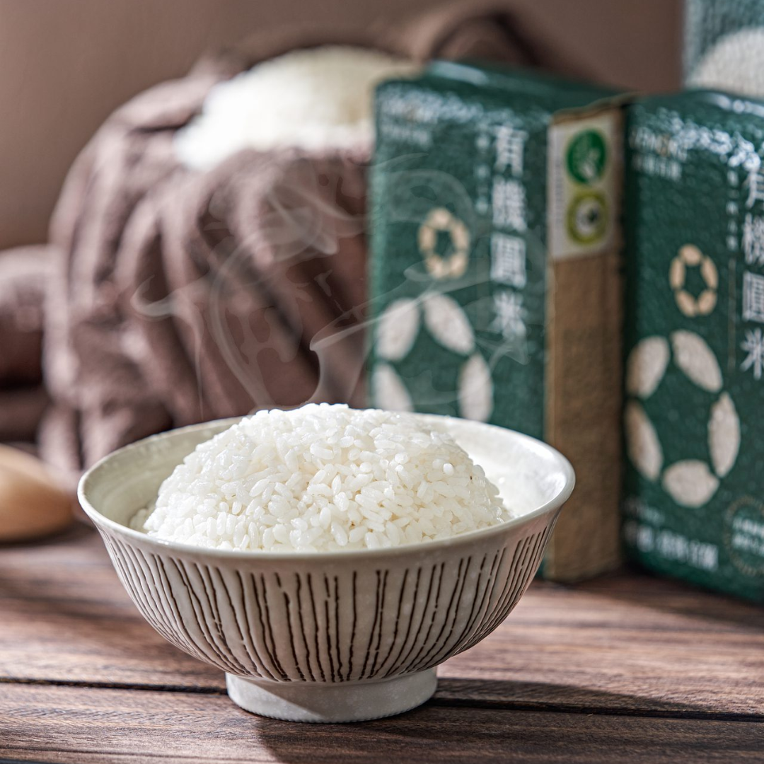 宜蘭農家 高雄145號有機圓米｜香黏爽口