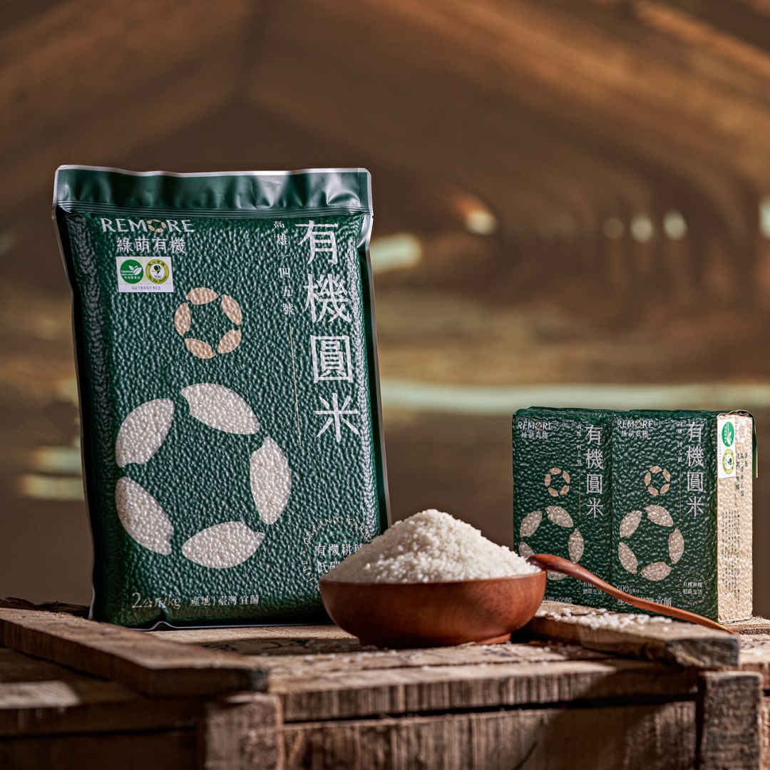 宜蘭農家 高雄145號有機圓米｜香黏爽口