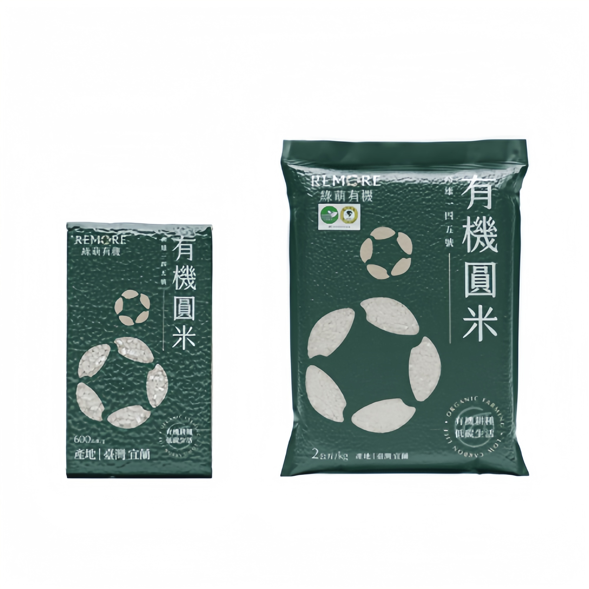 宜蘭農家 高雄145號有機圓米｜香黏爽口